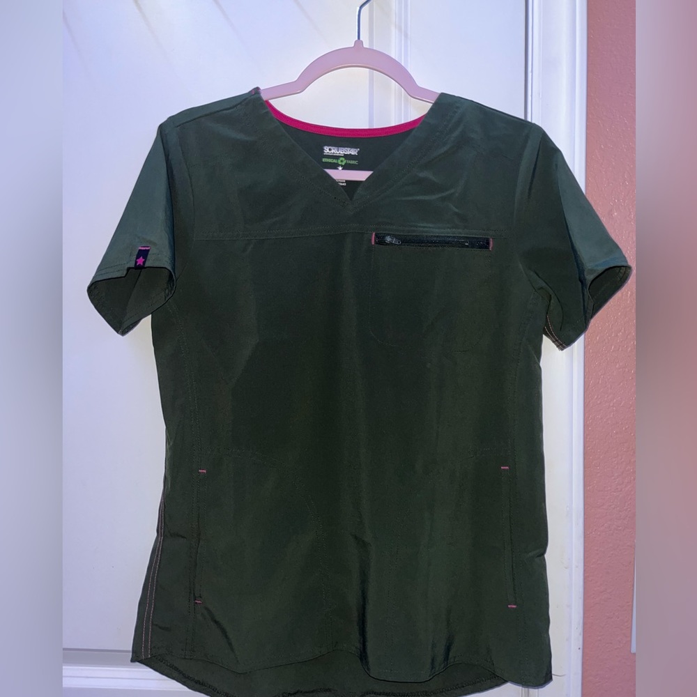 Small Military green scrubs